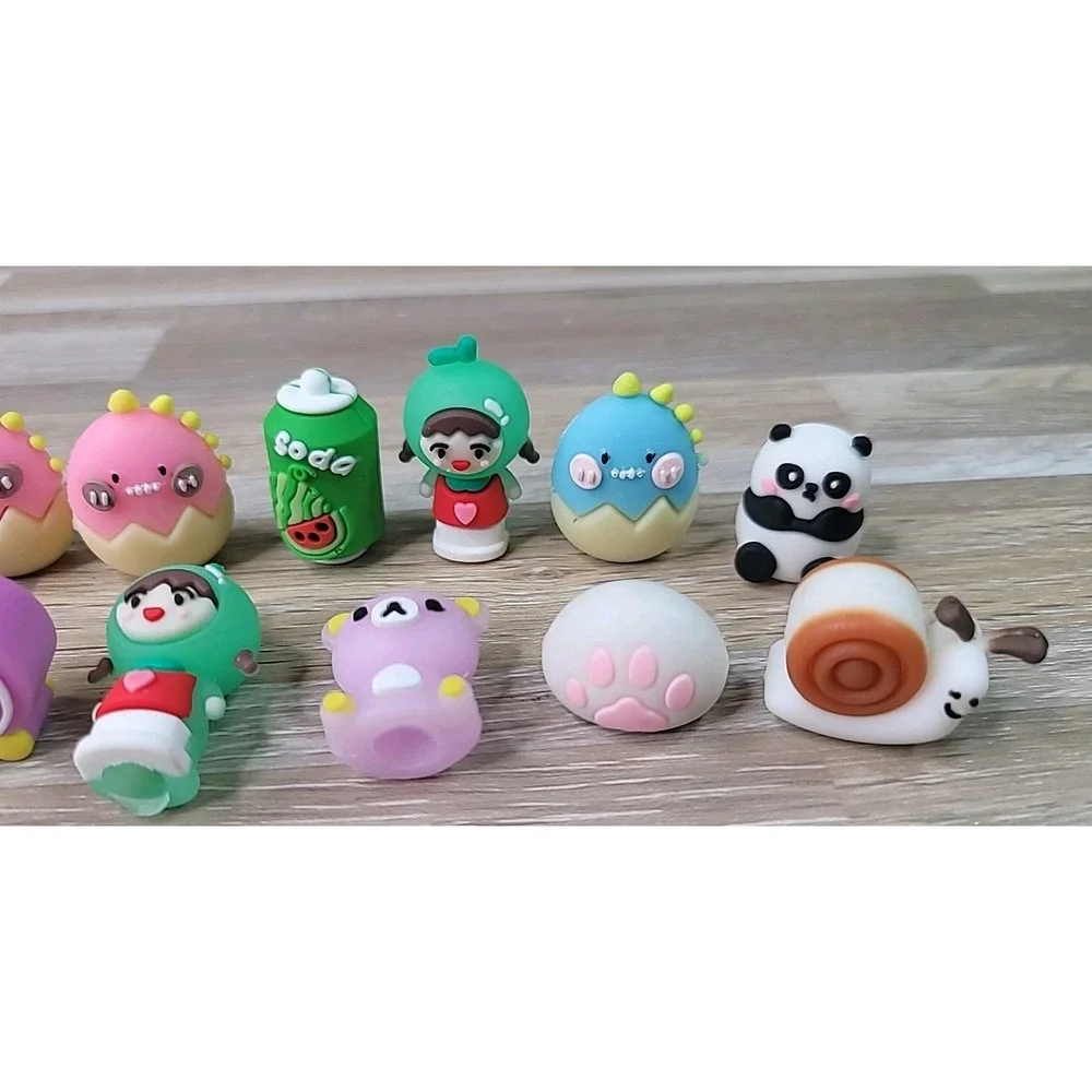 Fun Lot of Mini Erasers for Kids Bulk Assorted Novelty‎ Pencil Erasers Student